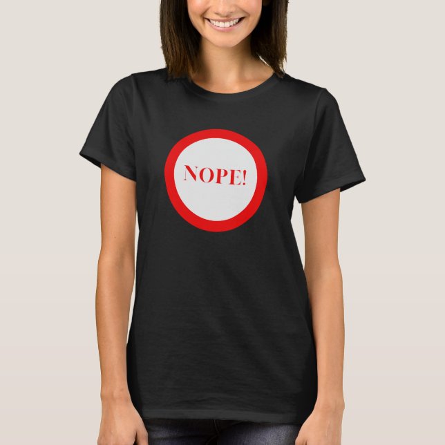 Nein! T-Shirt (Vorderseite)