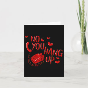 Nein, Valentine 2025 Valentine Liebe Karte