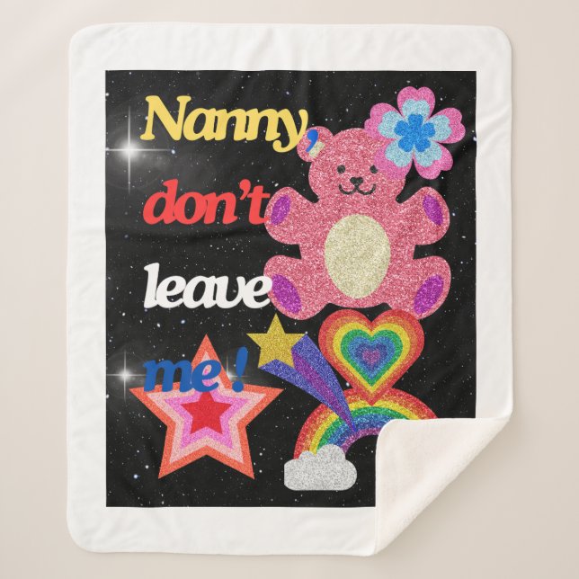 Nein, verlass mir nicht! sherpadecke (Vorderseite)