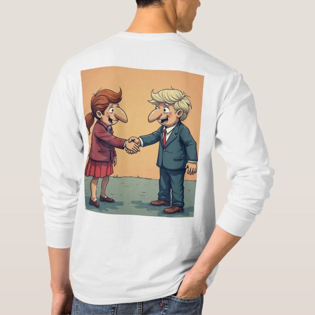 Nein-Wähler T-Shirt (Rückseite)