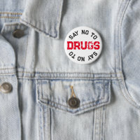 Nein zu Drogen - Einfache Aufkleber
