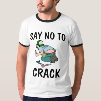 NEIN ZUM KRACK, Hintern, Funny T - Shirt