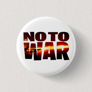 Nein zum Krieg T-Shirt Schlüsselanhänger Button