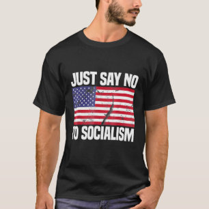 Nein zum Sozialismus T-Shirt