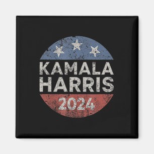 Nein zur Abstimmung 2024 Präsident Kamala-harr Magnet