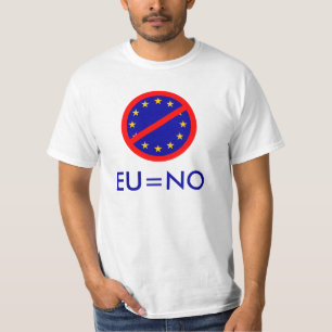 Nein zur EU T-Shirt