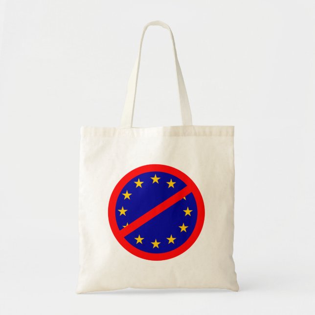 Nein zur EU Tragetasche (Vorne)