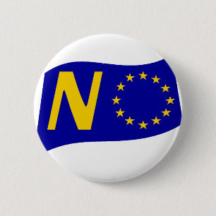 Nein zur europäischen Gewerkschaft Button