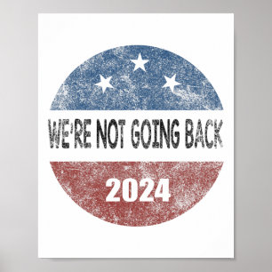 Nein zur Harris-Abstimmung 2024 für Kamala Harris Poster
