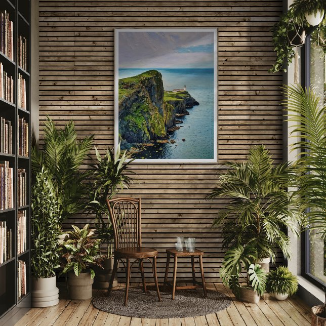 Neist Point Leuchtturm Canvas Print - Insel Skye Leinwanddruck (Von Creator hochgeladen)