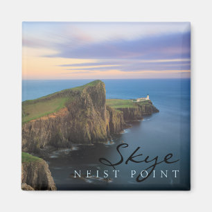 Neist Punktleuchtturm auf Skye am Sonnenuntergang Magnet