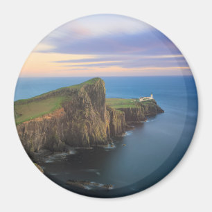 Neist Punktleuchtturm auf Skye am Sonnenuntergang Magnet
