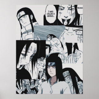 Neji hyuga poster