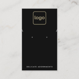 Nekklace-Stamm mit schwarzen Add-Logos für den Hol Visitenkarte