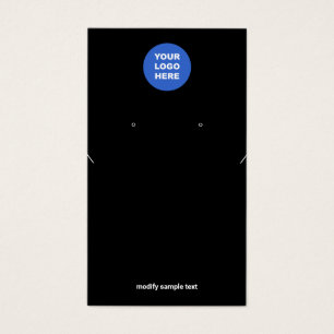 Nekklammer und Earring-Display-Karte für das Schwa