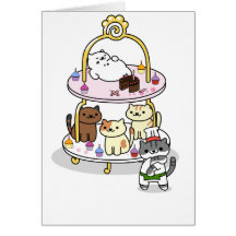 Neko Atsume - Kuchen-Stand-Party - freier Raum
