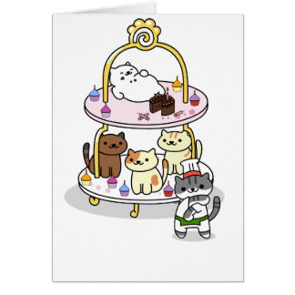 Neko Atsume - Kuchen-Stand-Party - freier Raum