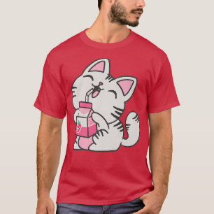 Neko Japan Manga Harajuku Graphic Premium T-Shirt