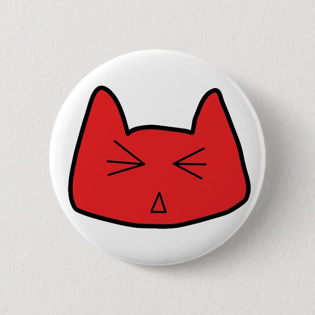 Neko Knopf Button (Vorderseite)
