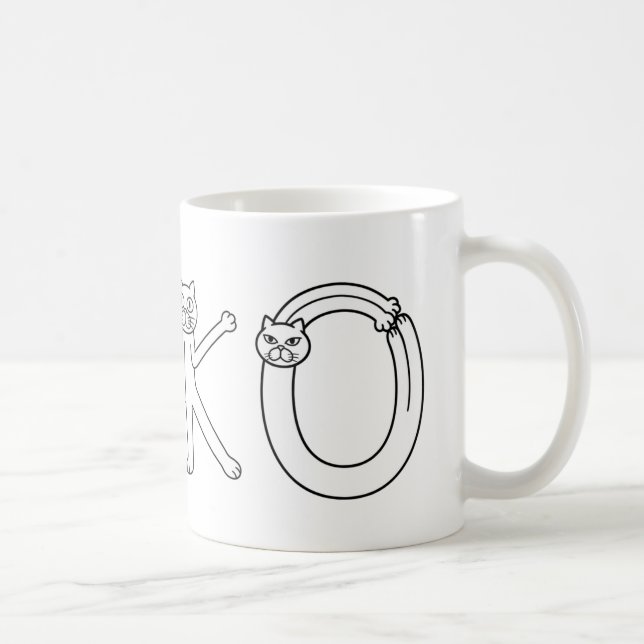NEKO Mug Kaffeetasse (Rechts)