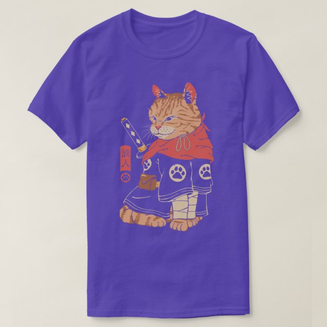 Neko Ronin T-Shirt (Design vorne)