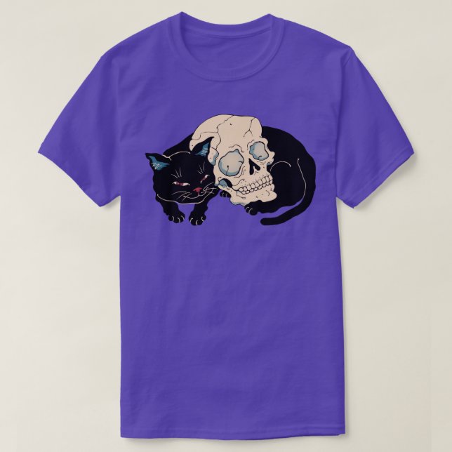 Neko Skull T-Shirt (Design vorne)