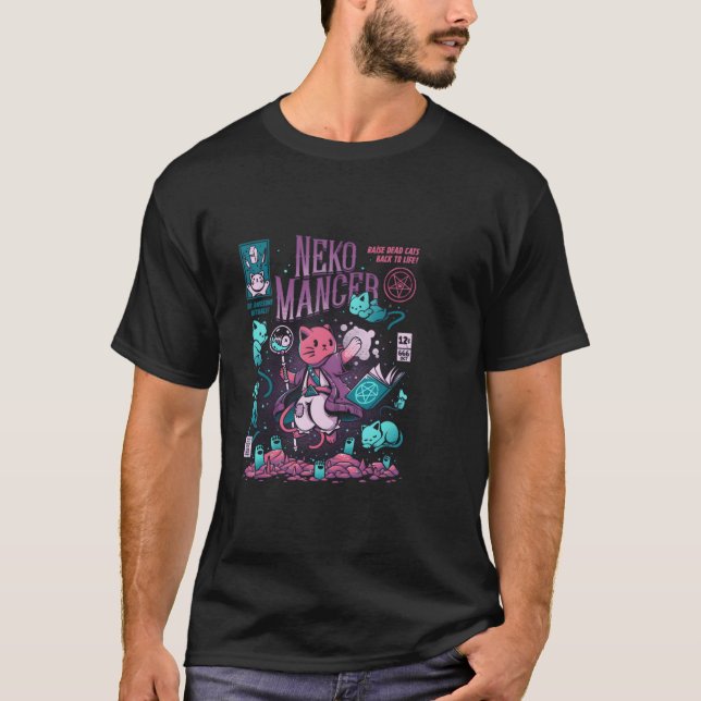 Nekocer Katze T-Shirt (Vorderseite)
