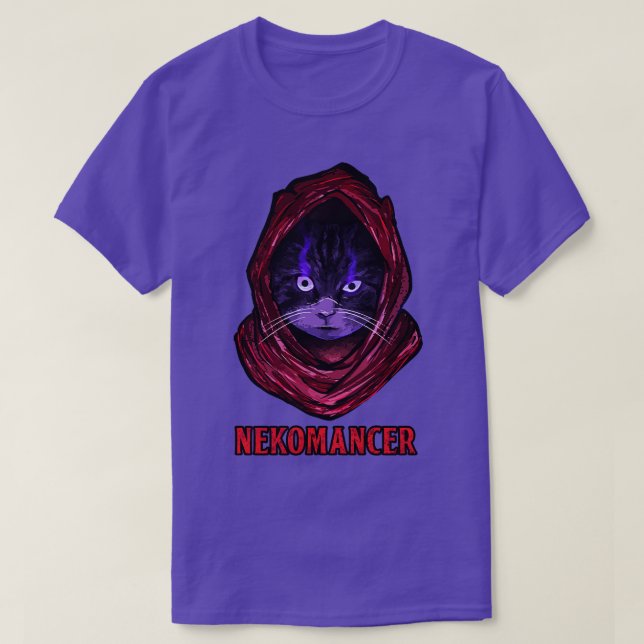 Nekomancer Red Headscarf T-Shirt (Design vorne)