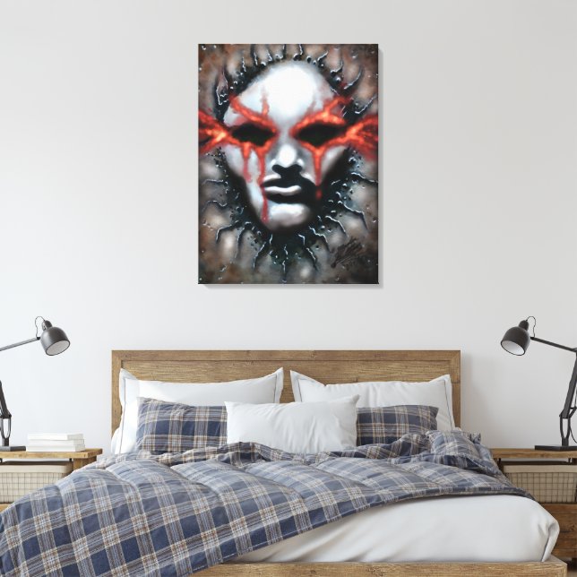 Nekromantin Leinwanddruck (Insitu (Schlafzimmer))