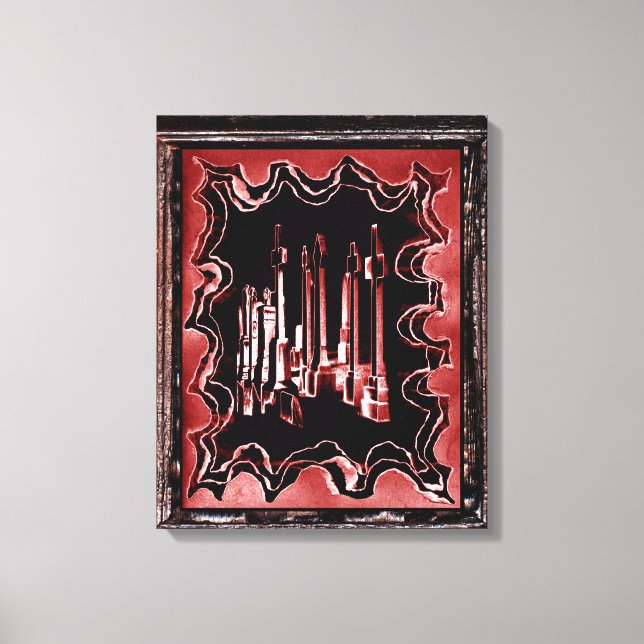 Nekropolis Leinwanddruck (Vorderseite)