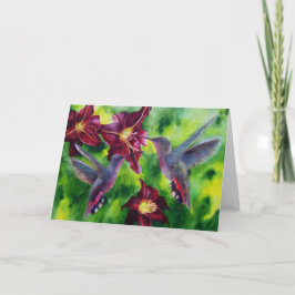 Nektar-Kollektor-Gruß-Karte Karte