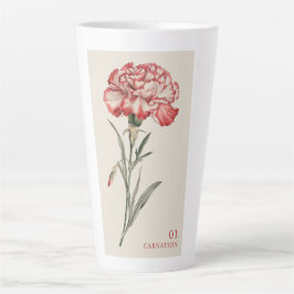 Nelke - Januar Blume Milchtasse