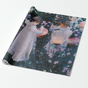 Nelke Lilie Lilie Rose John Singer Sargent Kunst Geschenkpapier