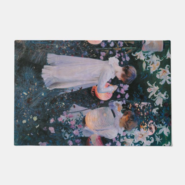 Nelke, Lily, Lily, Rose (John Singer Sargent) Fußmatte (Vorderseite)