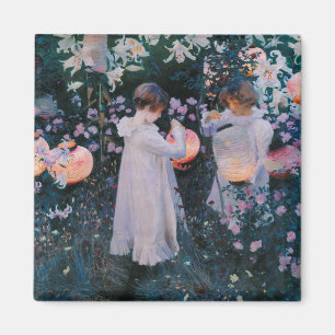 Nelke, Lily, Lily, Rose (John Singer Sargent) Magnet