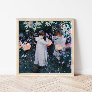 Nelke, Lily, Lily, Rose   John Singer Sargent Poster