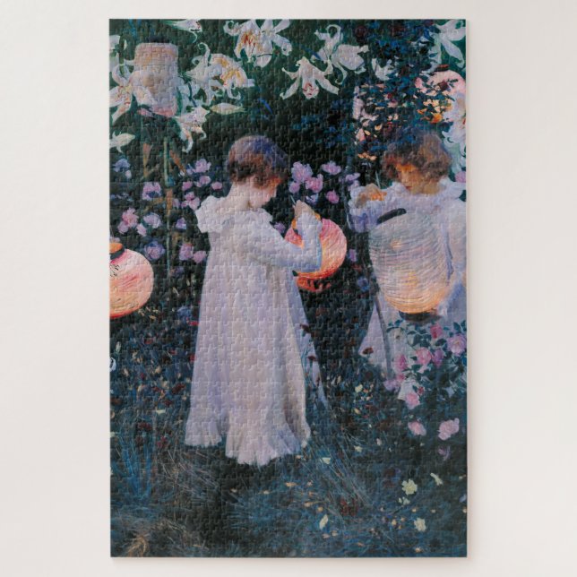 Nelke, Lily, Lily, Rose (John Singer Sargent) Puzzle (Vertikal)