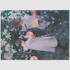 Nelke, Lily, Lily, Rose (John Singer Sargent) Seidenpapier