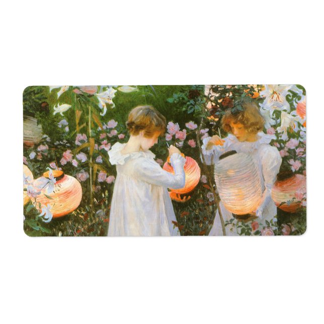 Nelke, Lily, Lily, Rose von John Singer Sargent (Vorne)