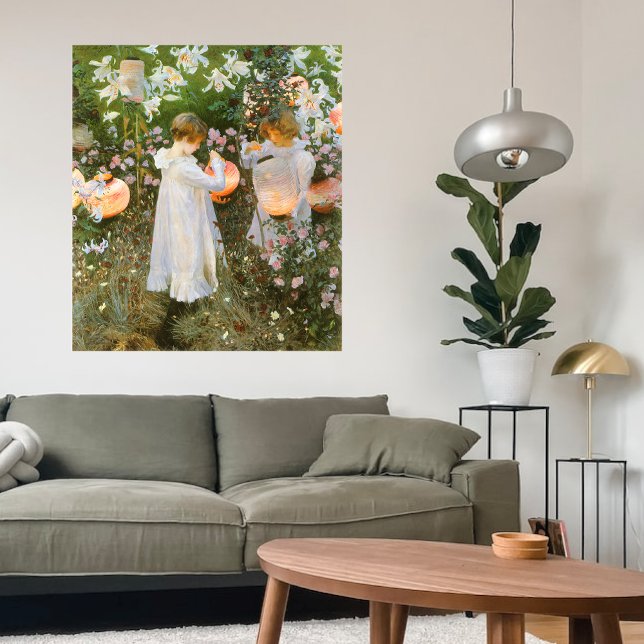 Nelke, Lily, Lily, Rose von John Singer Sargent Poster (Von Creator hochgeladen)