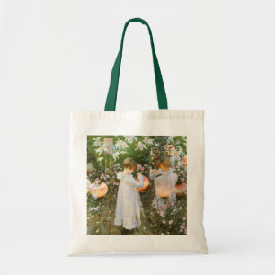Nelke, Lily, Lily, Rose von John Singer Sargent Tragetasche