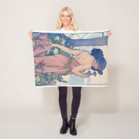 Nelke (vier Blume), Alphonse Mucha