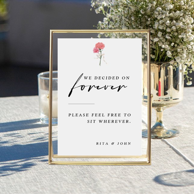 Nelke wählt einen Platz aus, nicht ein Beiheftezei Poster (Von Creator hochgeladen)