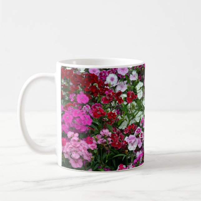 Nelken-Blume Kaffeetasse (Links)