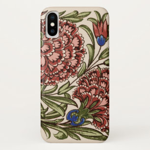 Nelken-Blumenfliese Antik Rustikal De Morgan Kunst Case-Mate iPhone Hülle