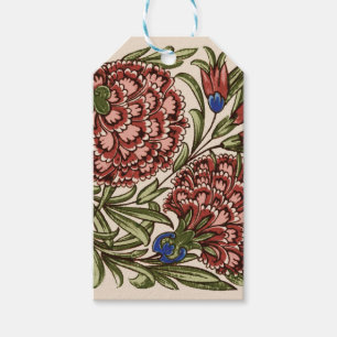 Nelken-Blumenfliese Antik Rustikal De Morgan Kunst Geschenkanhänger