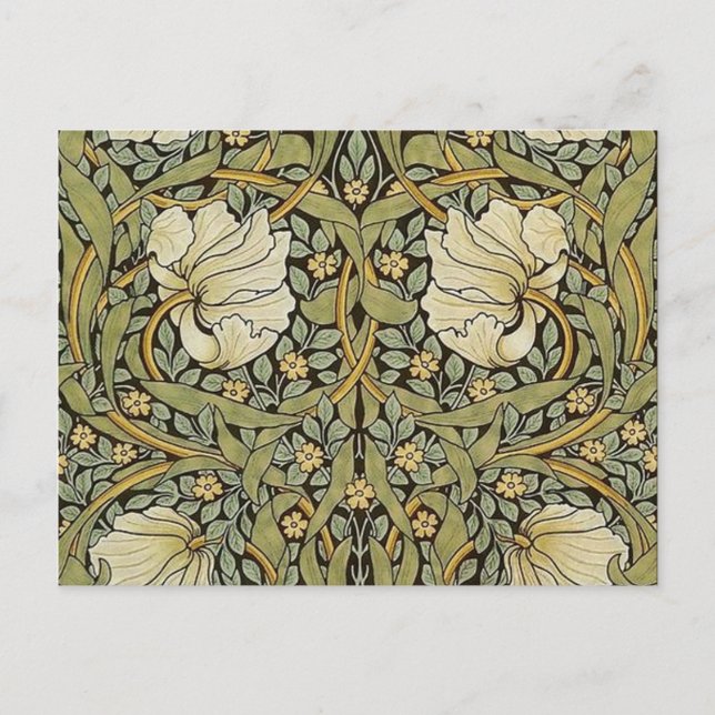 Nelkenpfeffer William Morris Postkarte (Vorderseite)