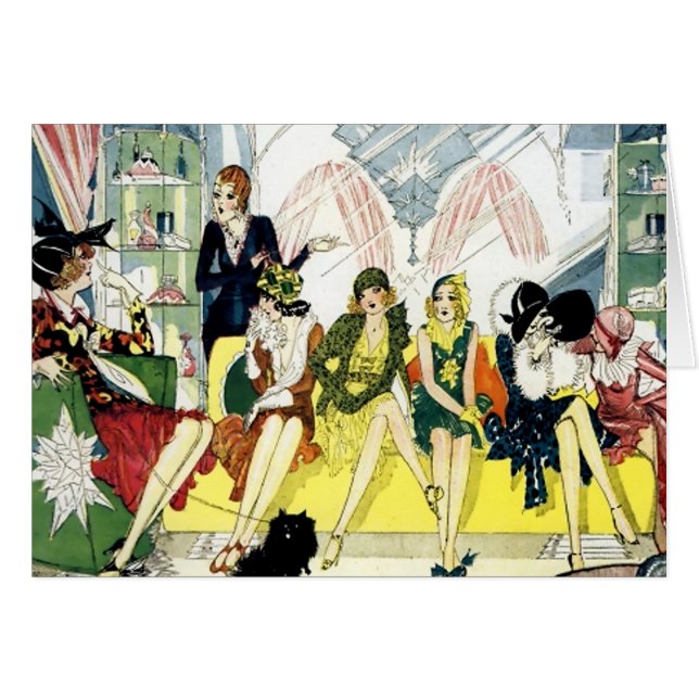 Nell Brinkley's Vivacious Young Flappers #9 (Vorderseite (Horizontal))