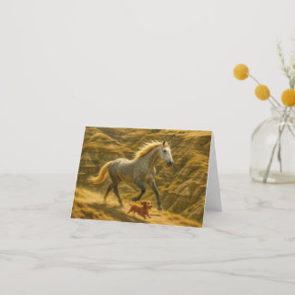 Nellie & Charlie Small, 4" x 5,6" Faltschachtel Dankeskarte