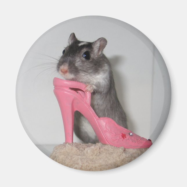 Nellie the Gerbil Mother Day Magnet (Vorne)